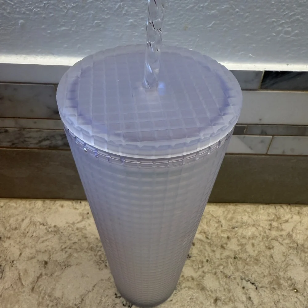 Starbucks Iridescent Unicorn Grid Tumbler 24 oz Venti‎ Cup Spring 2022